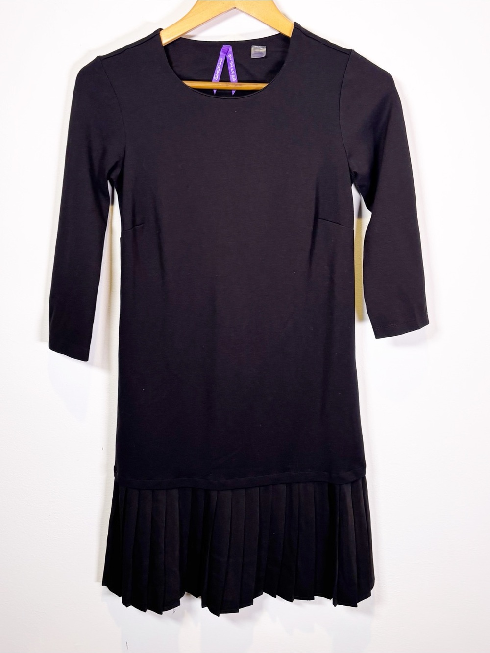 Seraphine Maternity Pleated Skirt Dress